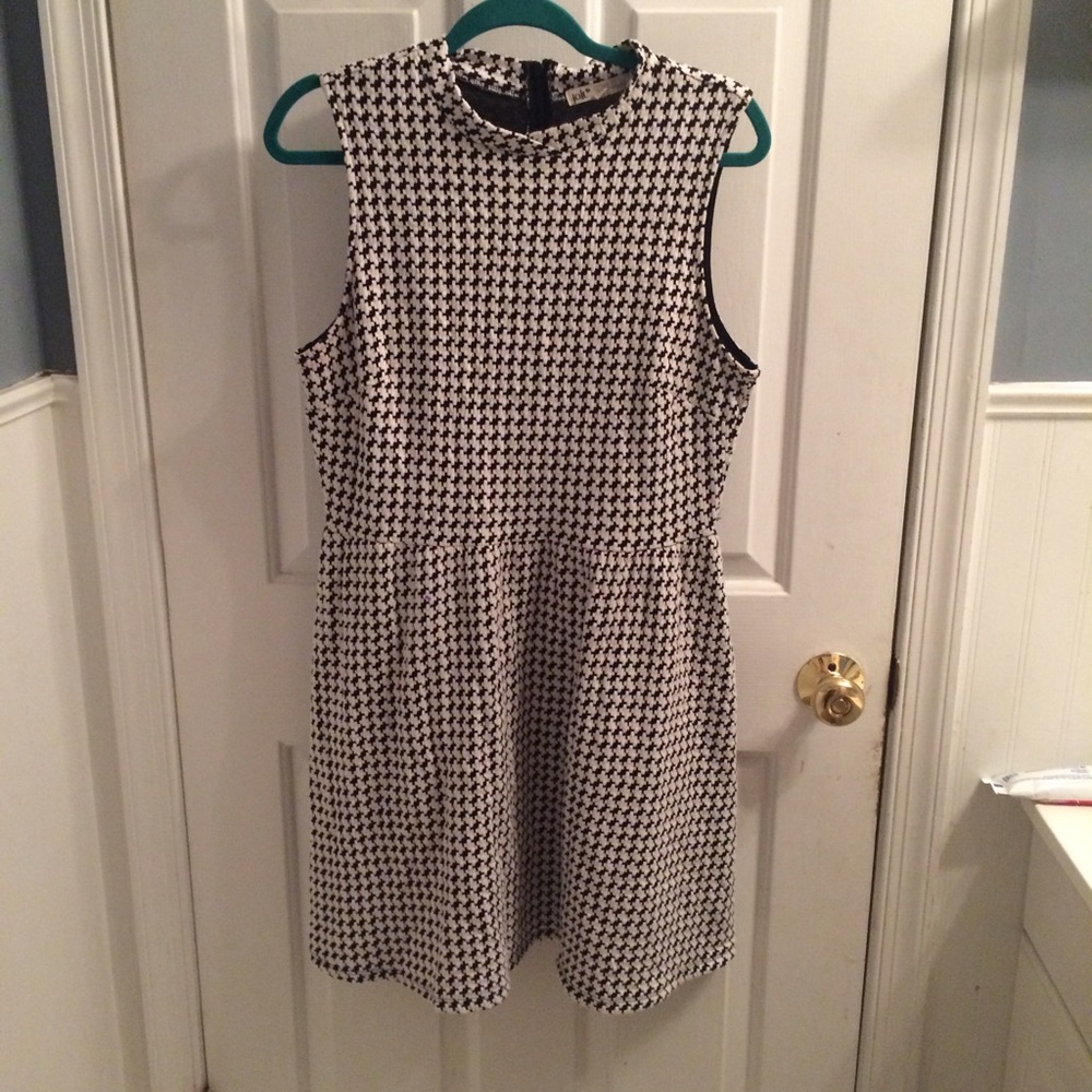 Houndstooth Dress